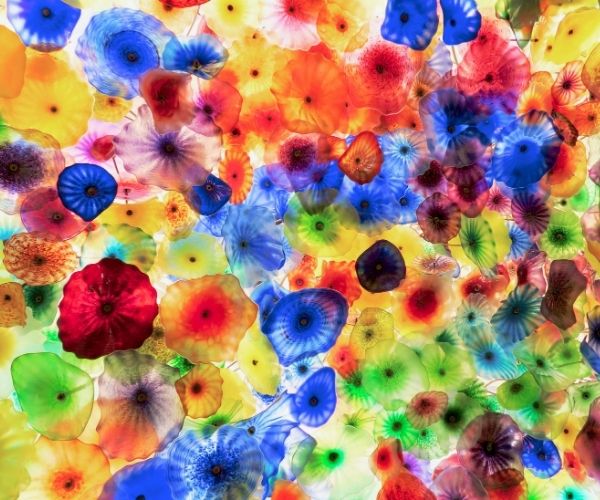 oil paint projection