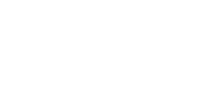 white creative mullum logo transparent background